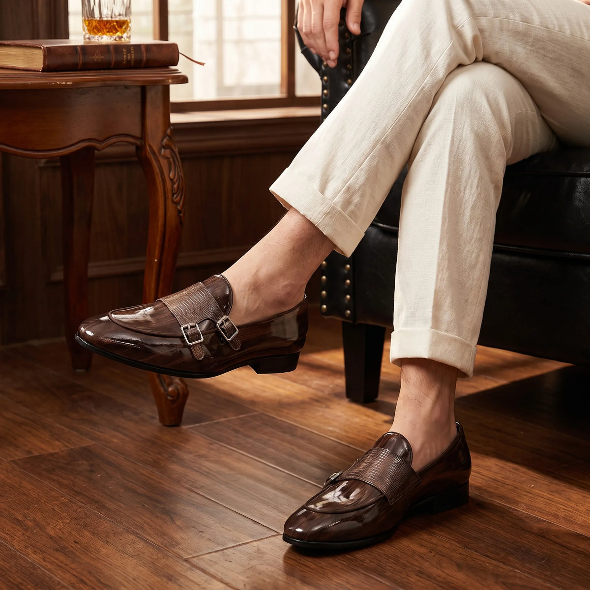 Mocassins Vernis Marrons De Luxe - Lifestyle — Worn Editorial