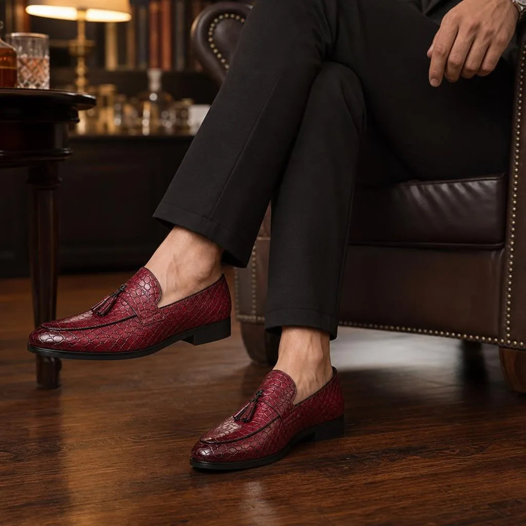 Mocassins Vintage À Glands Colorés - Lifestyle — Worn Editorial